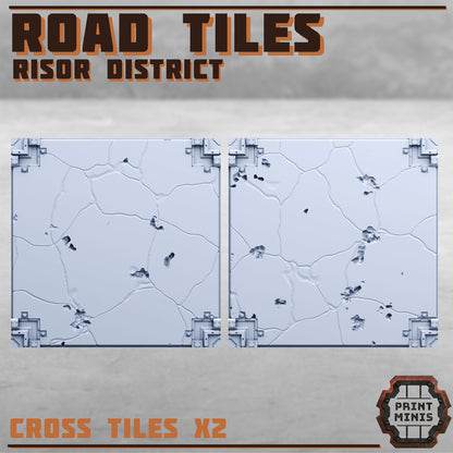 Risor Road Tiles - Sci-Fi Grimdark Mercenaries by Print Minis - photo 4