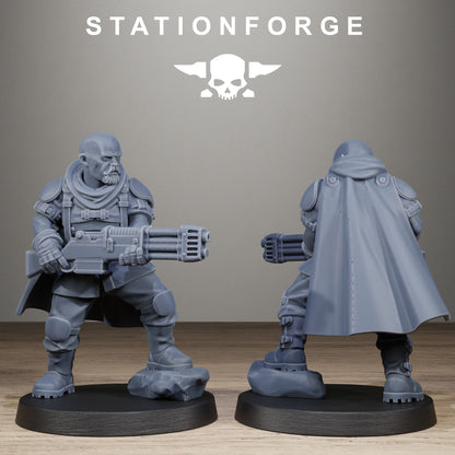 Freeguard Siege Infantry, Modular Sci-Fi Marine warriors by STATIONFORGE, Grimdark Wargames Proxy - photo 2