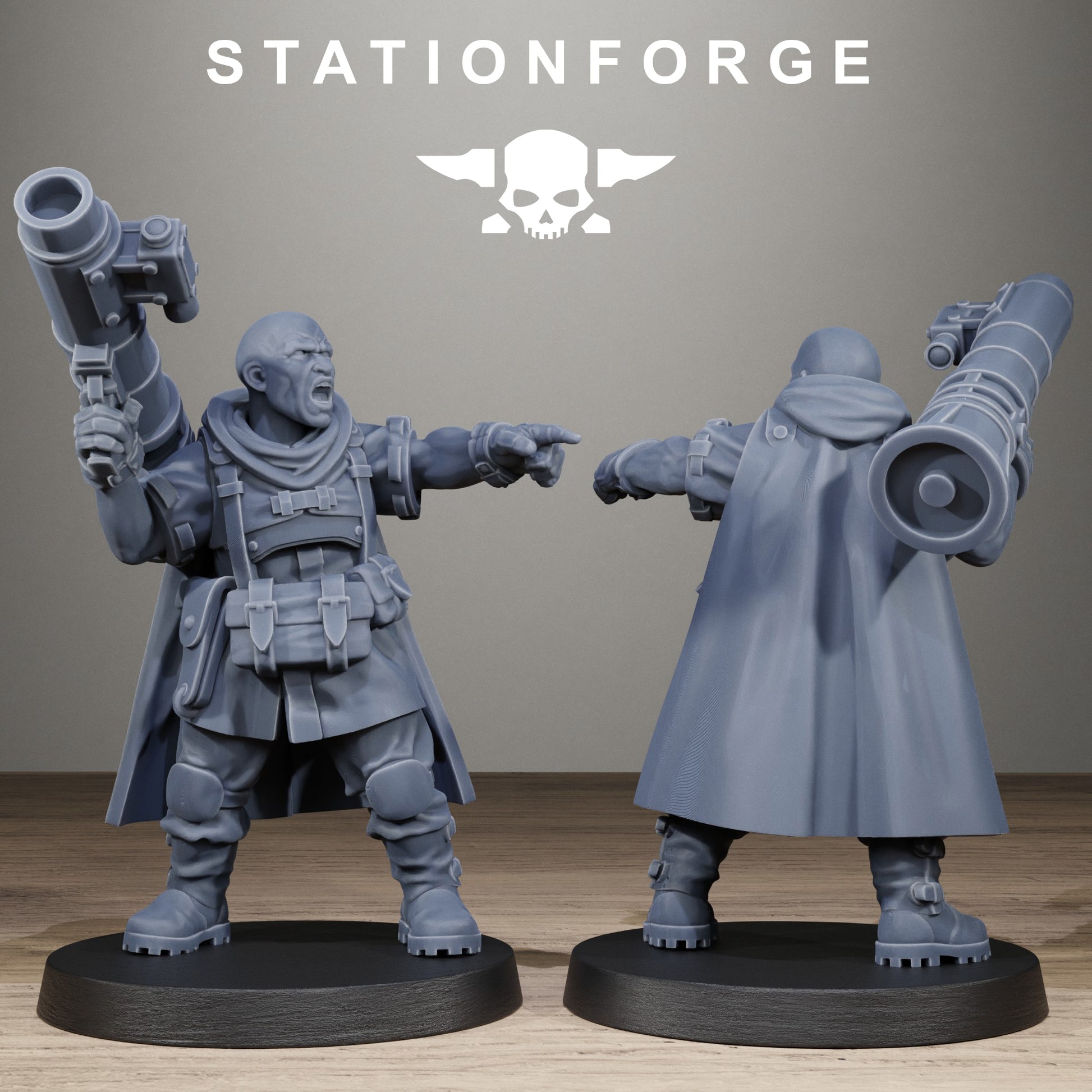 Freeguard Siege Infantry, Modular Sci-Fi Marine warriors by STATIONFORGE, Grimdark Wargames Proxy - photo 4