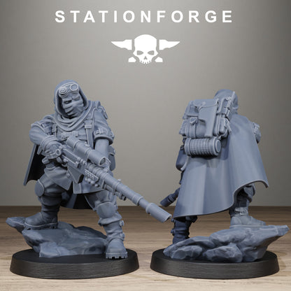 Freeguard Siege Infantry, Modular Sci-Fi Marine warriors by STATIONFORGE, Grimdark Wargames Proxy - photo 6