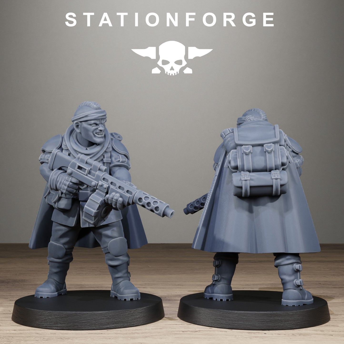 Freeguard Siege Infantry, Modular Sci-Fi Marine warriors by STATIONFORGE, Grimdark Wargames Proxy - photo 9