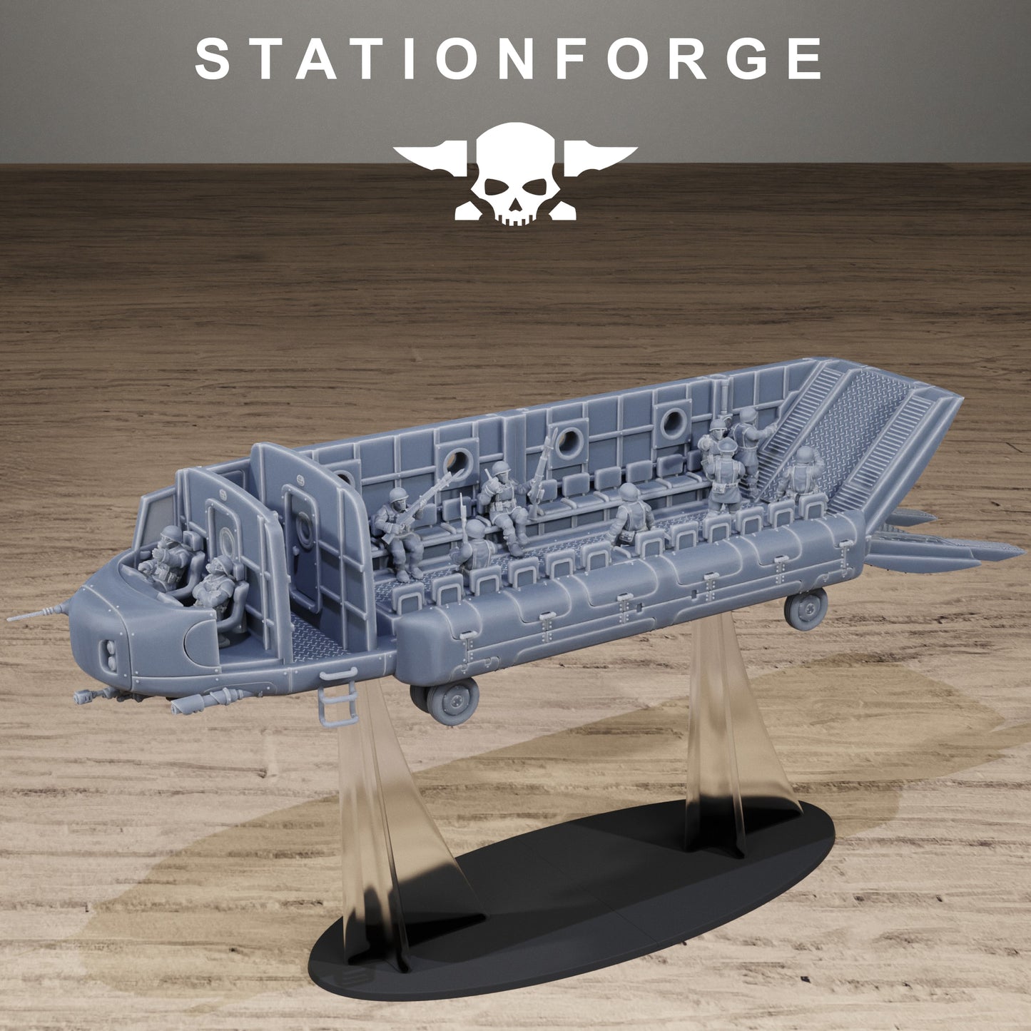 FreeGuard Sky Titan, Modular Sci-Fi Marine warriors by STATIONFORGE, Grimdark Wargames Proxy - photo 5