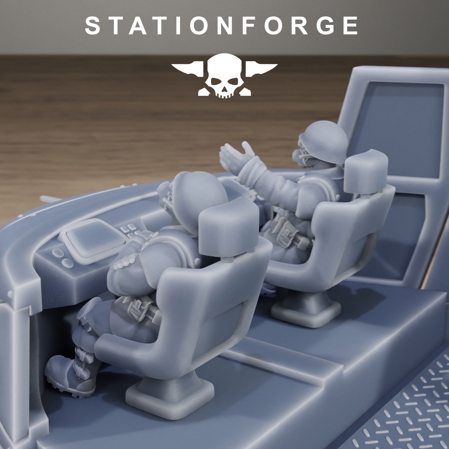 FreeGuard Sky Titan, Modular Sci-Fi Marine warriors by STATIONFORGE, Grimdark Wargames Proxy - photo 8