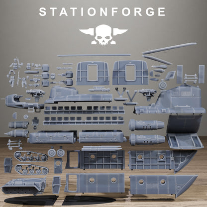 FreeGuard Sky Titan, Modular Sci-Fi Marine warriors by STATIONFORGE, Grimdark Wargames Proxy - photo 10