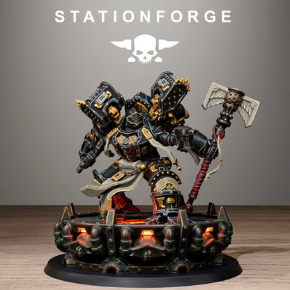 Vodalite Dominium, Modular Sci-Fi Miniatures by STATIONFORGE, Grimdark Wargames Proxy