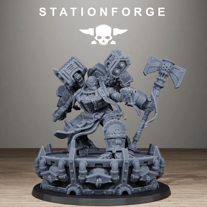 Vodalite Dominium, Modular Sci-Fi Miniatures by STATIONFORGE, Grimdark Wargames Proxy - photo 3