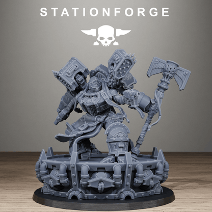 Vodalite Dominium, Modular Sci-Fi Miniatures by STATIONFORGE, Grimdark Wargames Proxy - photo 5