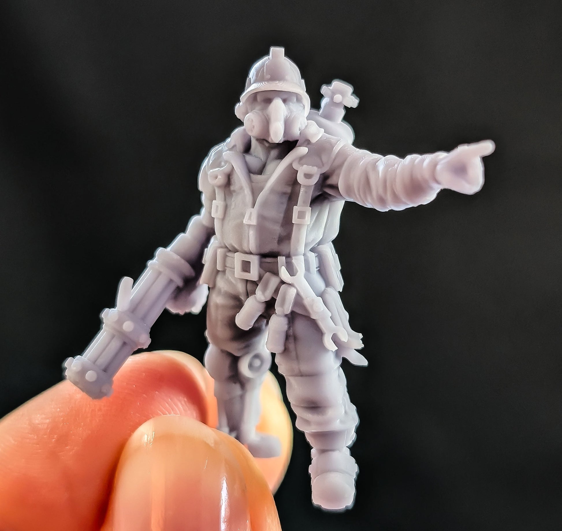Fireguard - Cormac - Sci-Fi Grimdark Mercenaries by Print Minis
