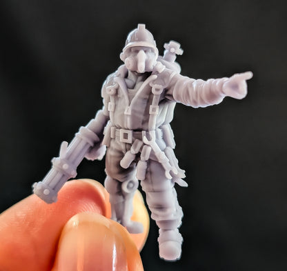 Fireguard - Cormac - Sci-Fi Grimdark Mercenaries by Print Minis