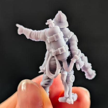 Fireguard - Cormac - Sci-Fi Grimdark Mercenaries by Print Minis - photo 2