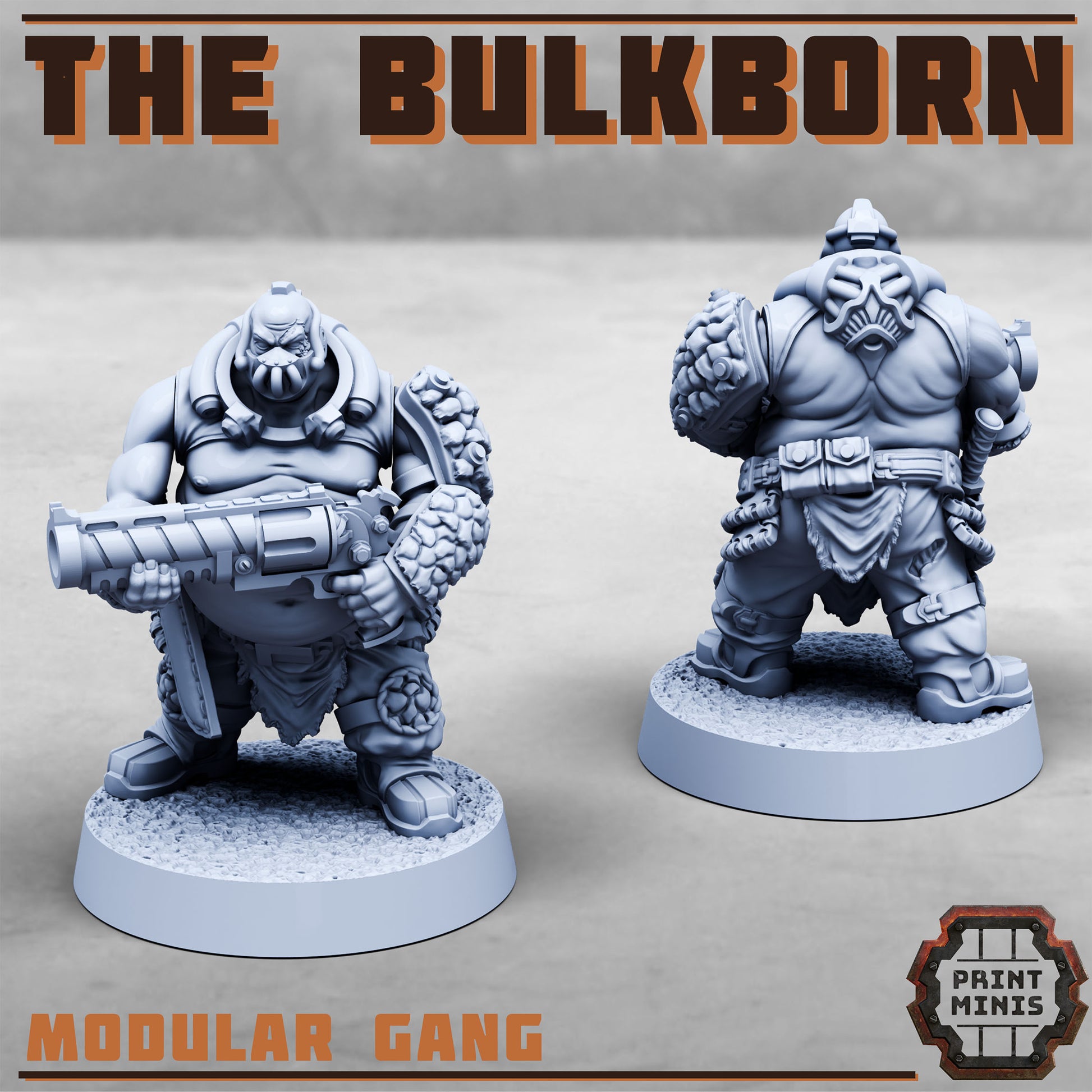 The Bulkborn Gang - Sci-Fi Grimdark Mercenaries by Print Minis - photo 3