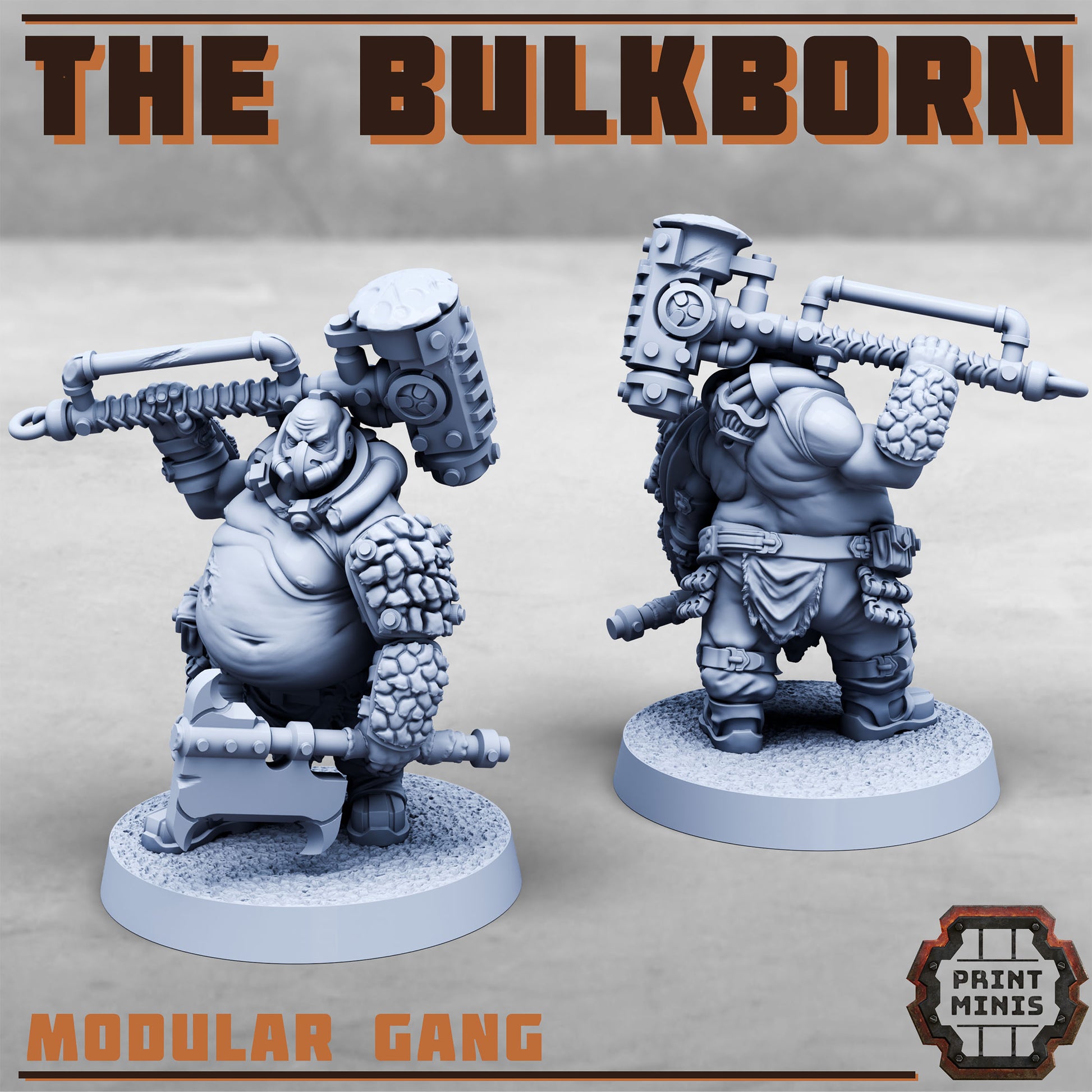 The Bulkborn Gang - Sci-Fi Grimdark Mercenaries by Print Minis - photo 4