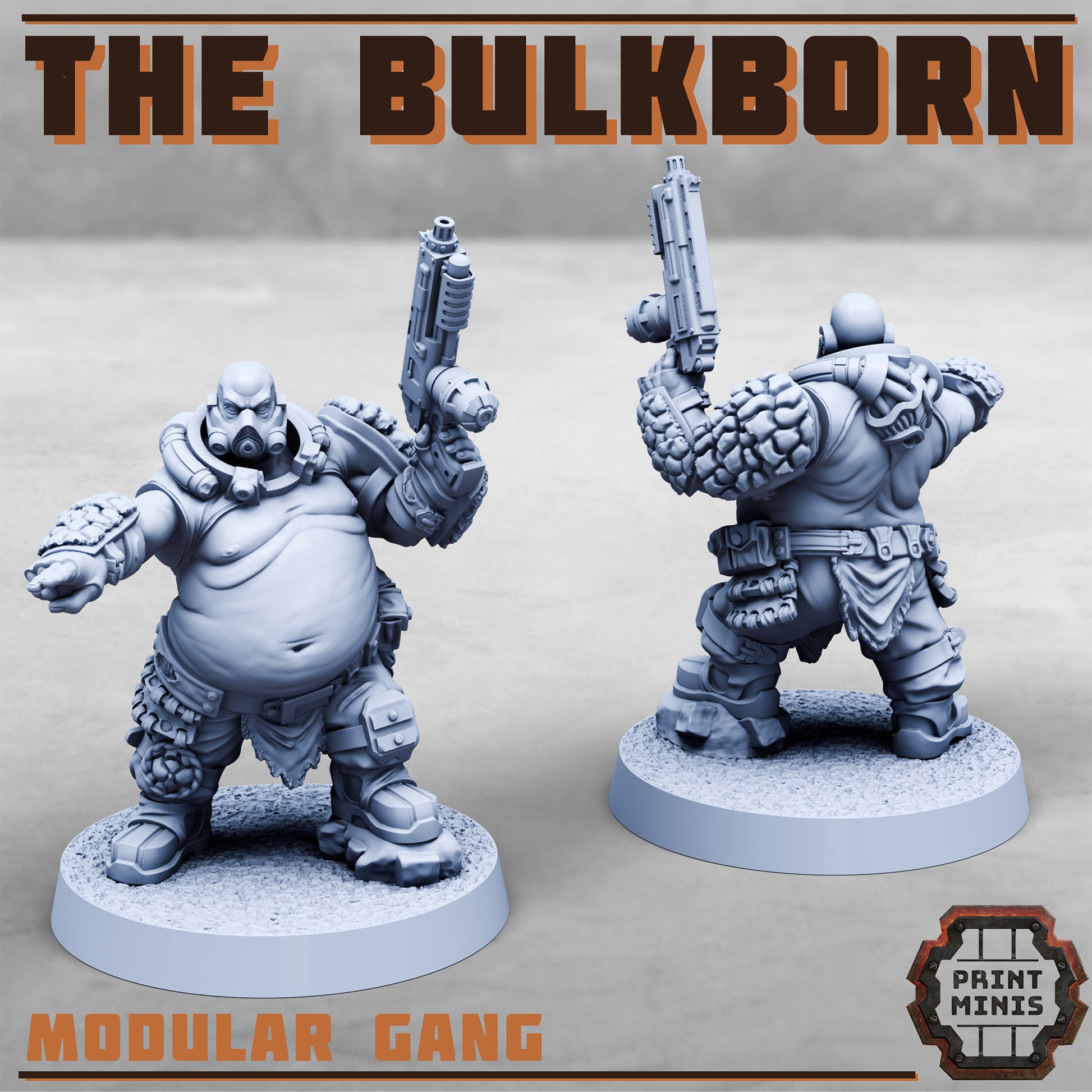 The Bulkborn Gang - Sci-Fi Grimdark Mercenaries by Print Minis - photo 5