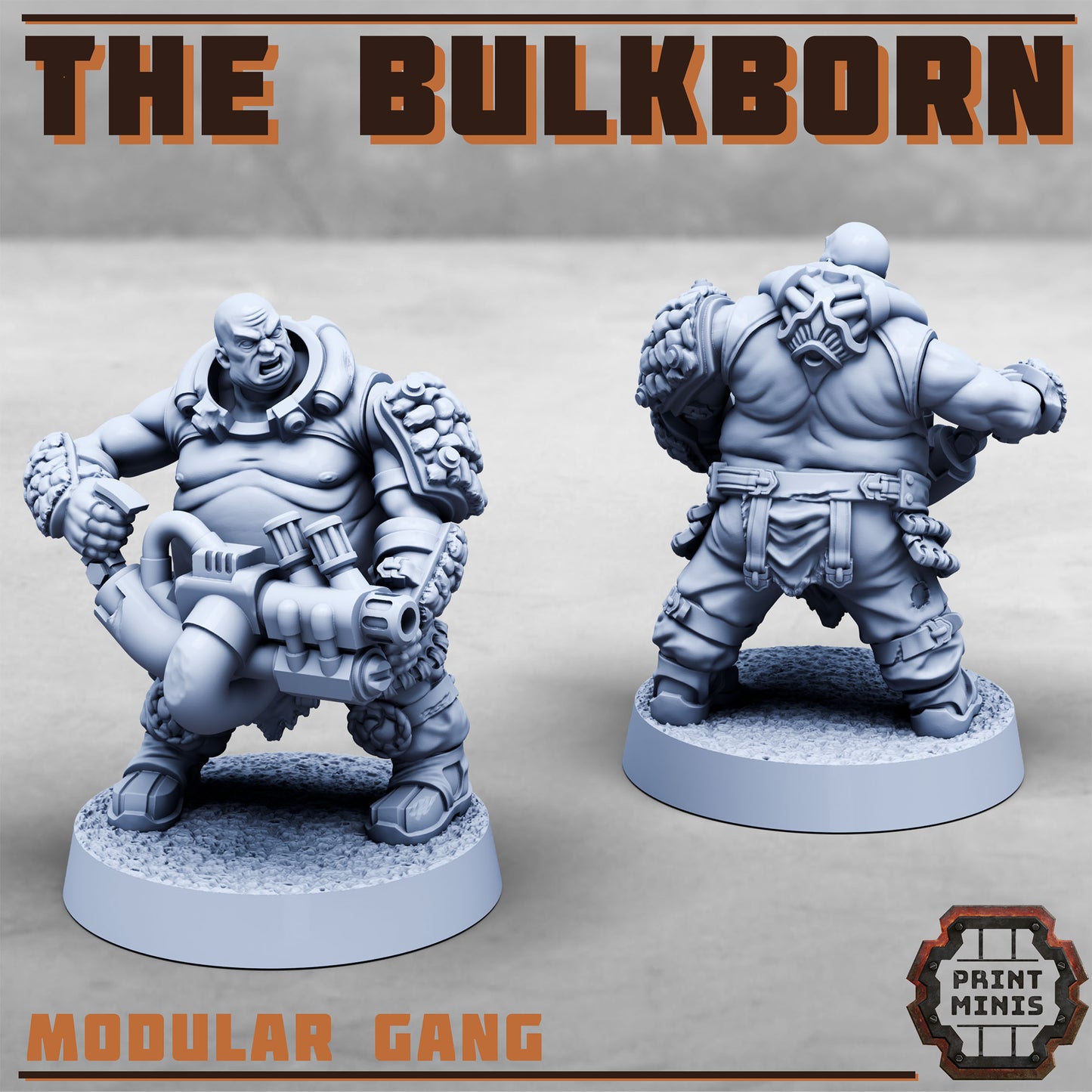 The Bulkborn Gang - Sci-Fi Grimdark Mercenaries by Print Minis - photo 8