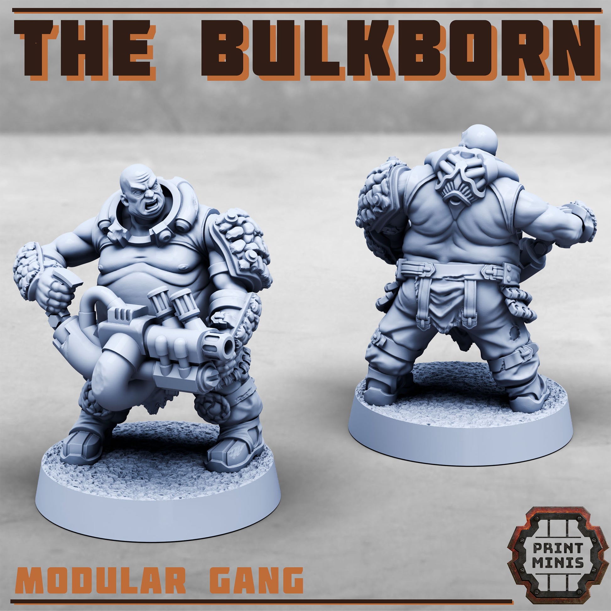 The Bulkborn Gang - Sci-Fi Grimdark Mercenaries by Print Minis - photo 8