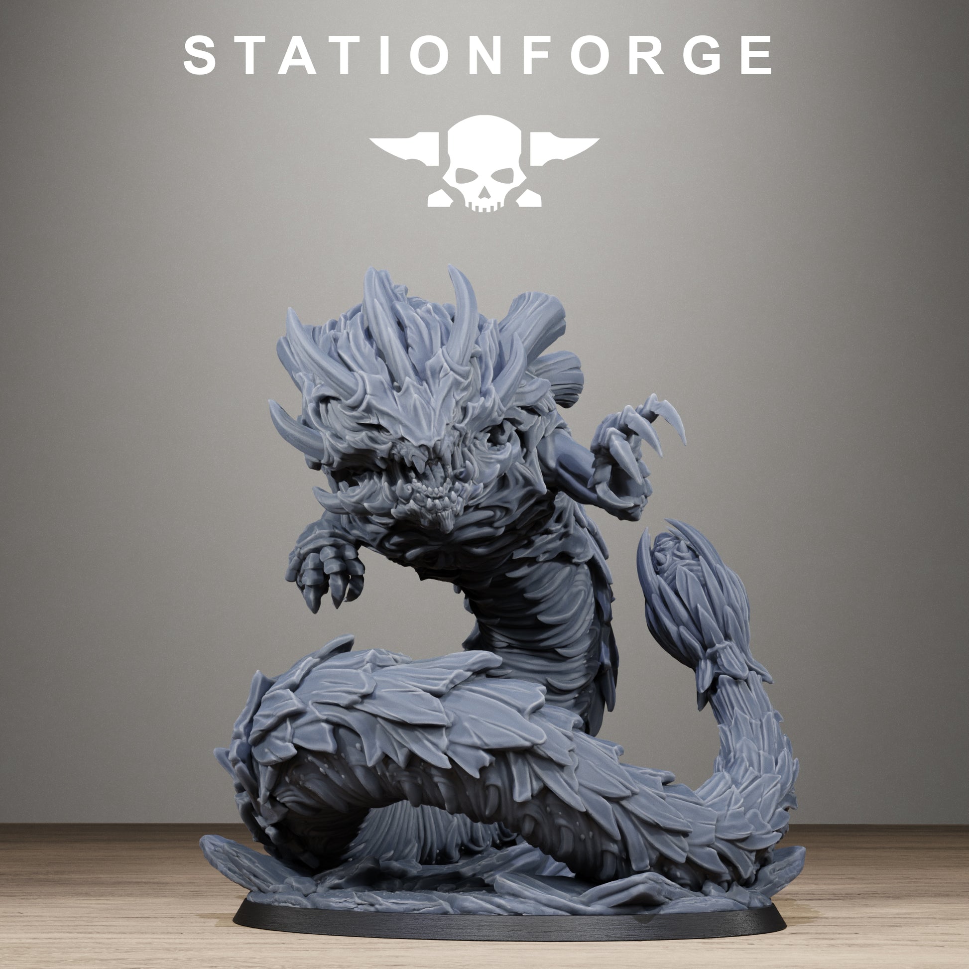 Xenarid Vermyx, Sci-Fi Bug Alien Miniatures by STATIONFORGE, Grimdark Wargames Proxy