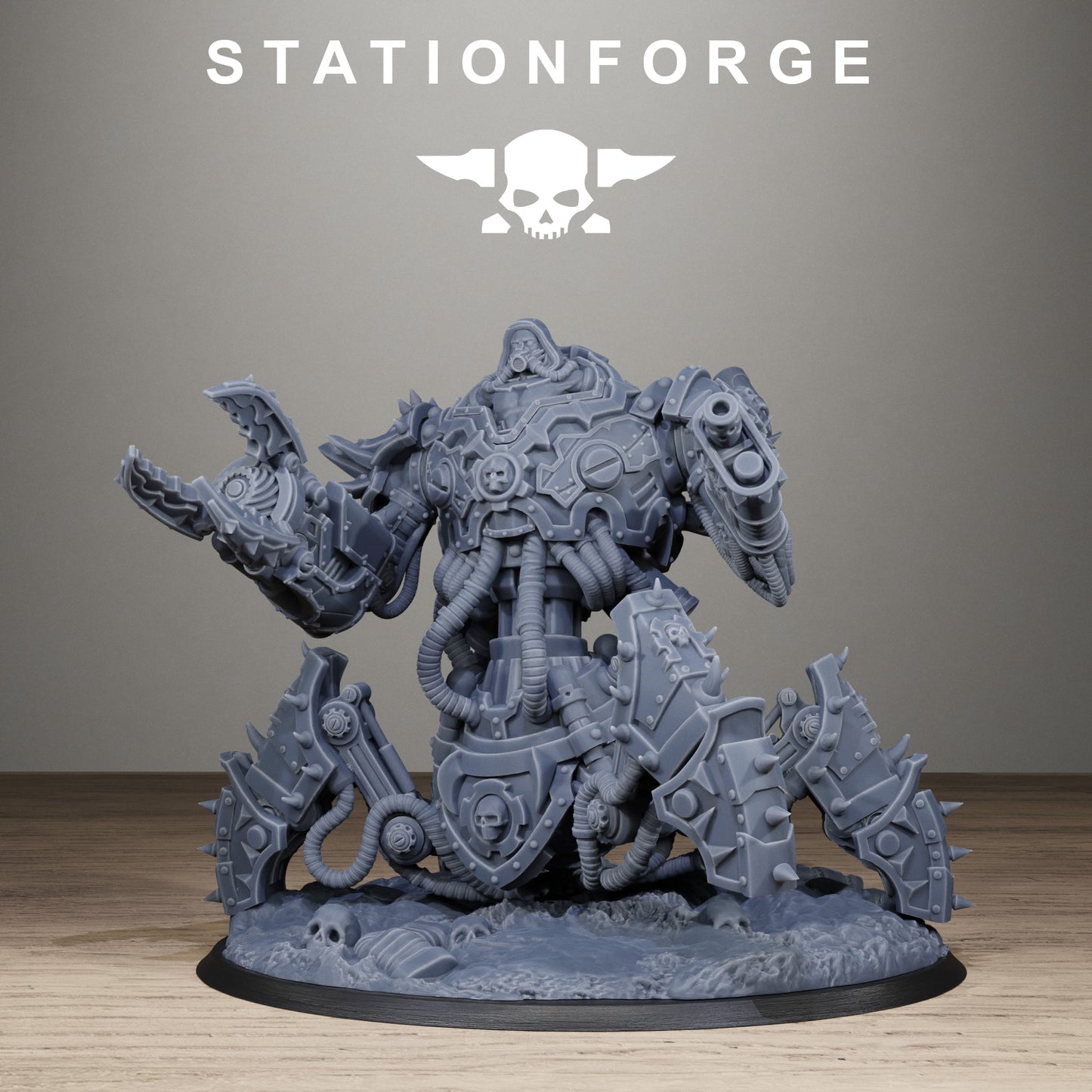 Scavenger Profaner, Modular Sci-Fi Techno-Bot Miniatures by STATIONFORGE, Grimdark Wargames Proxy - photo 3