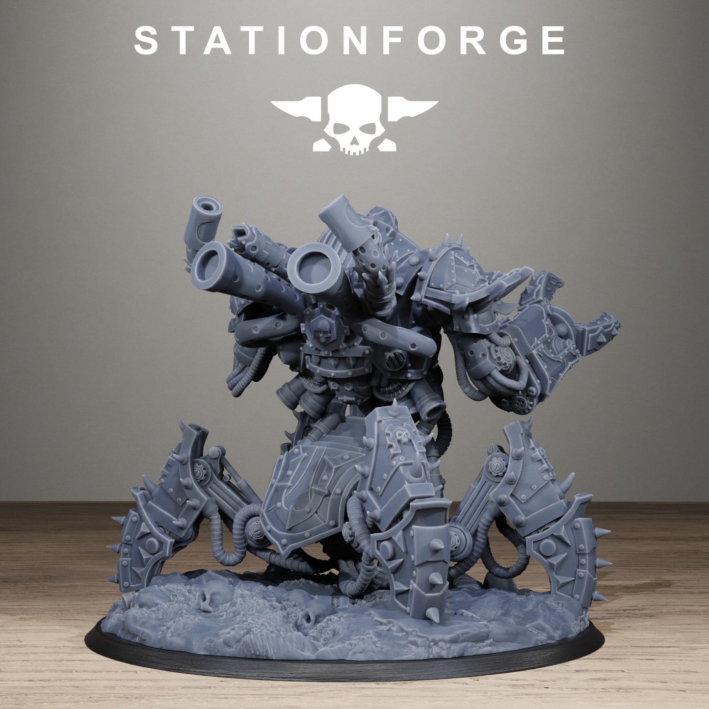 Scavenger Profaner, Modular Sci-Fi Techno-Bot Miniatures by STATIONFORGE, Grimdark Wargames Proxy - photo 5