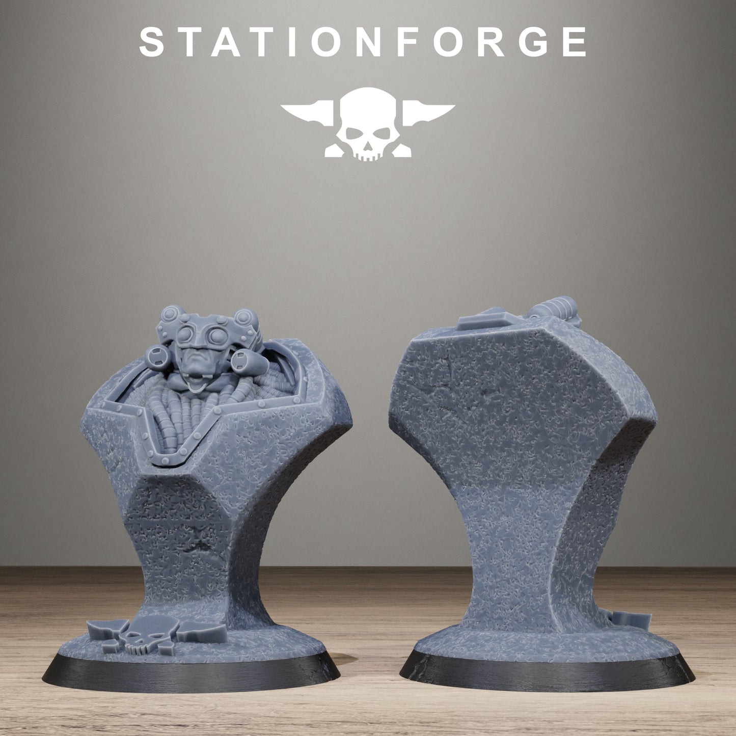 Scavenger Profaner, Modular Sci-Fi Techno-Bot Miniatures by STATIONFORGE, Grimdark Wargames Proxy - photo 8