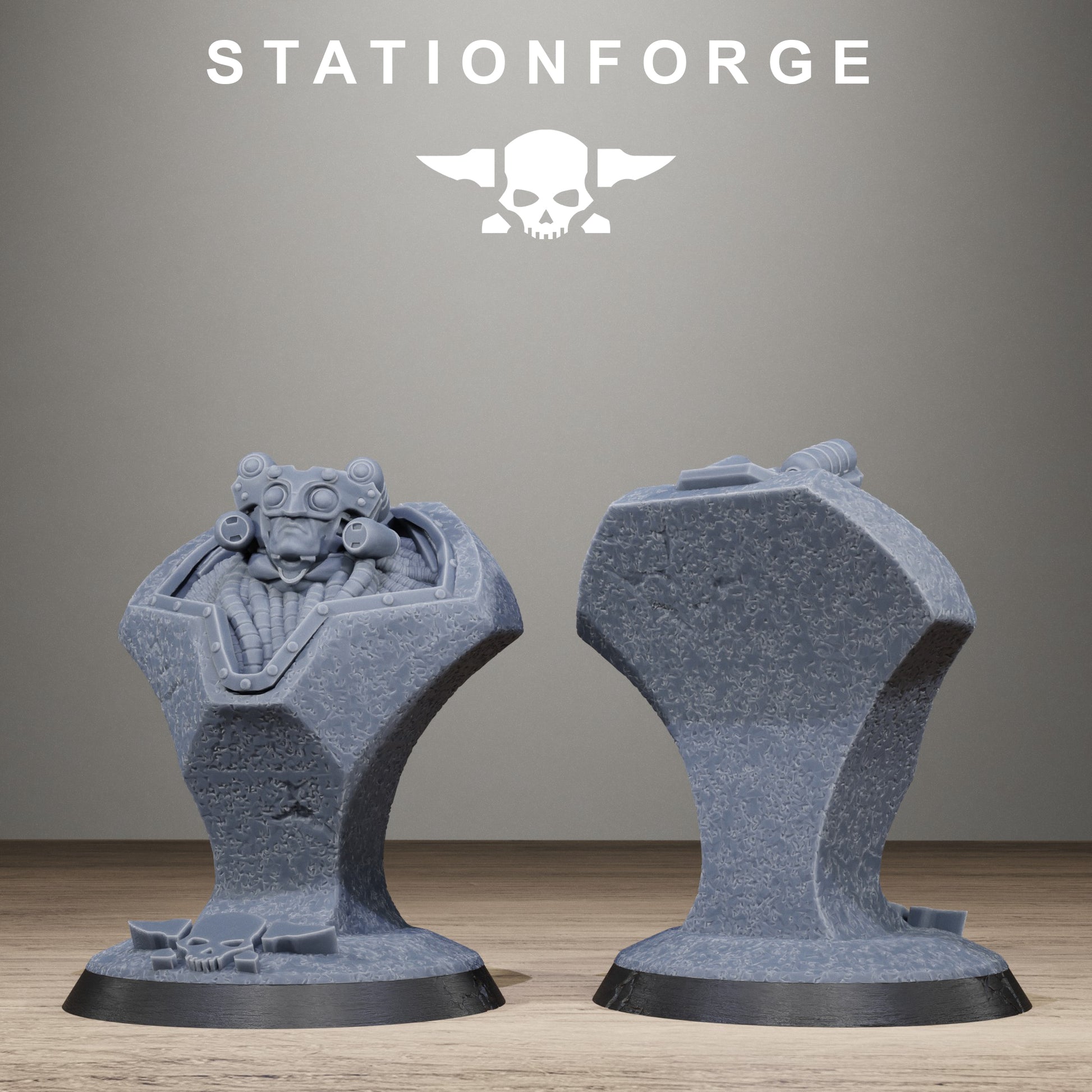 Scavenger Profaner, Modular Sci-Fi Techno-Bot Miniatures by STATIONFORGE, Grimdark Wargames Proxy - photo 8