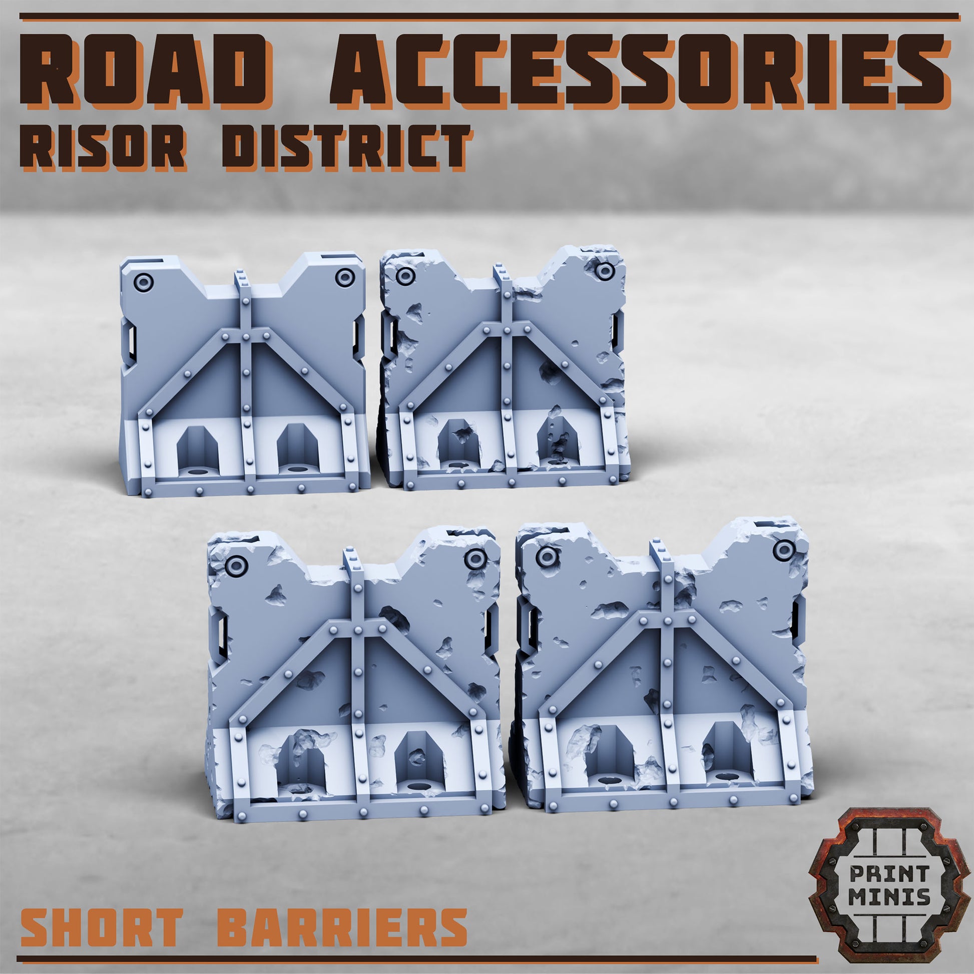Risor Road Accessories - Sci-Fi Grimdark Mercenaries by Print Minis - photo 2