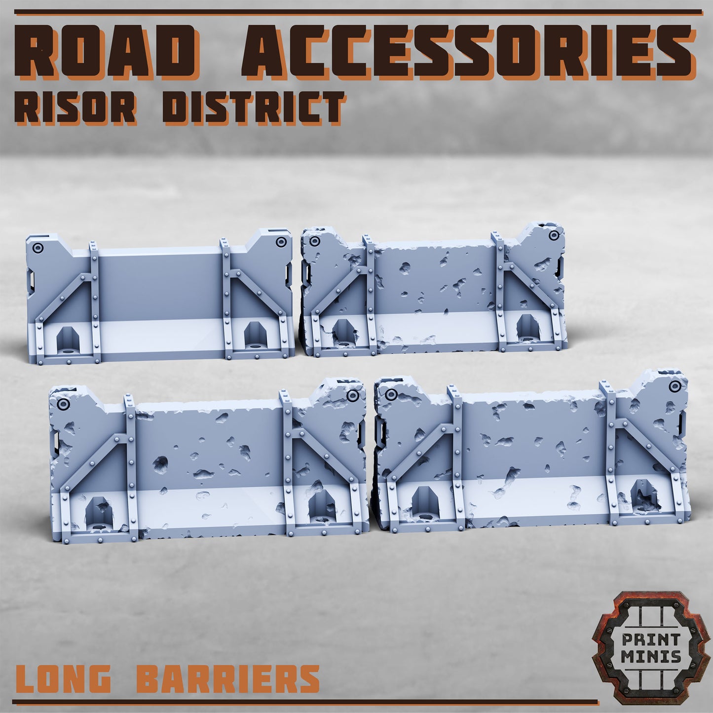 Risor Road Accessories - Sci-Fi Grimdark Mercenaries by Print Minis - photo 3