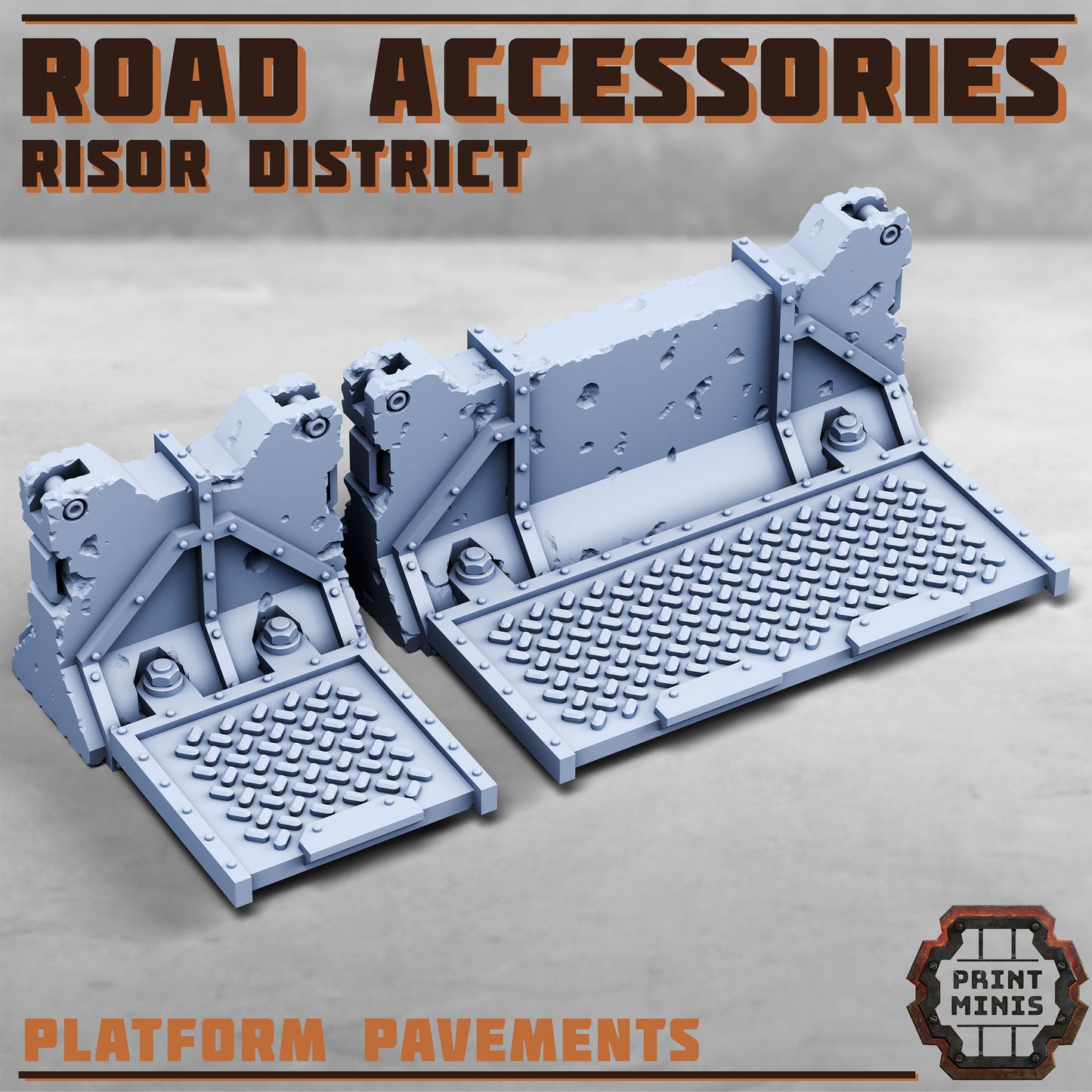 Risor Road Accessories - Sci-Fi Grimdark Mercenaries by Print Minis - photo 4