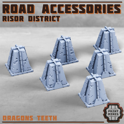 Risor Road Accessories - Sci-Fi Grimdark Mercenaries by Print Minis - photo 5