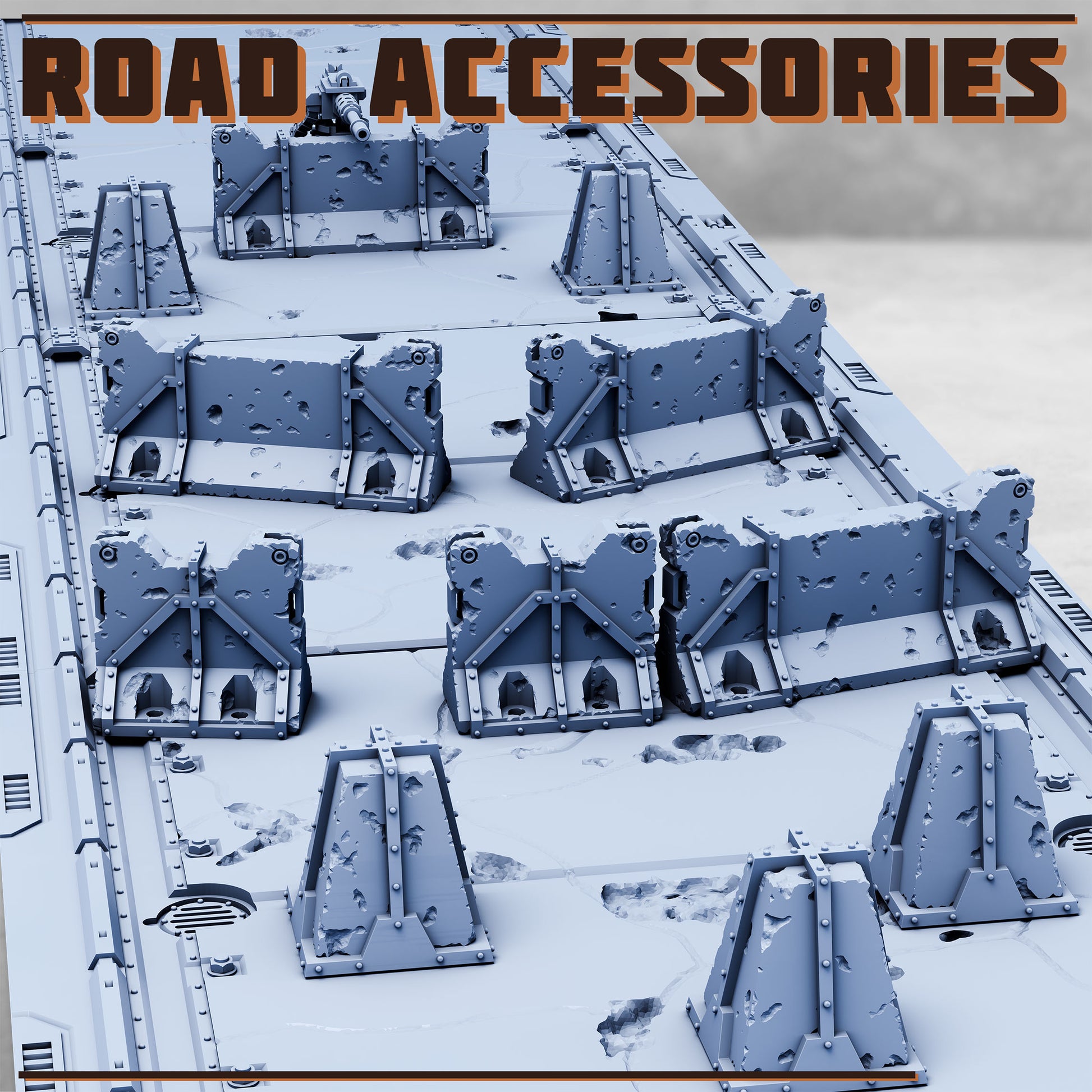 Risor Road Accessories - Sci-Fi Grimdark Mercenaries by Print Minis - photo 7