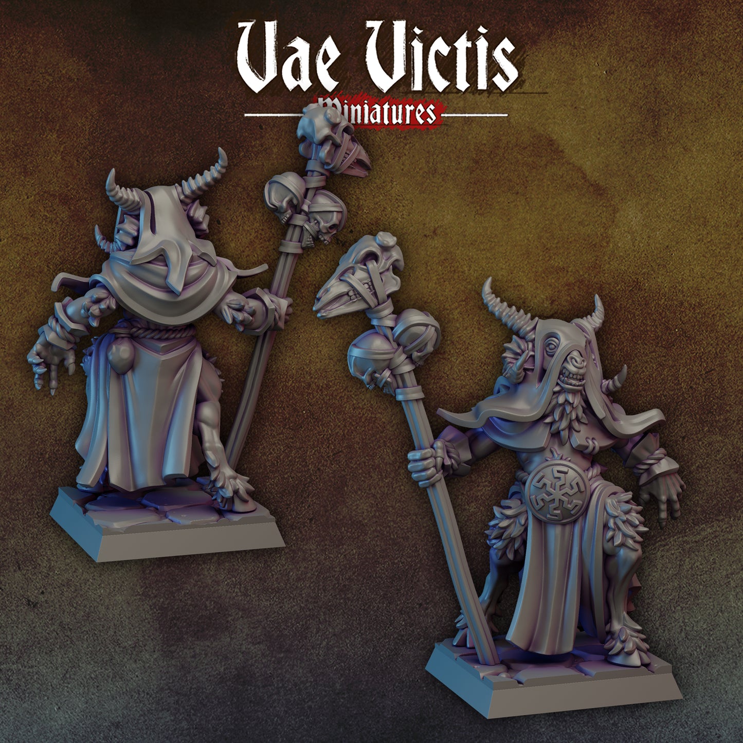 Beastwarriors Vol.1, Modular Sci-Fi Miniatures by STATIONFORGE, Grimdark Wargames Proxy - photo 4