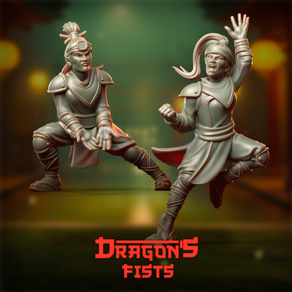 Dragon's Fists by Punga Miniatures - Wargame Scale 3D Printed Miniature