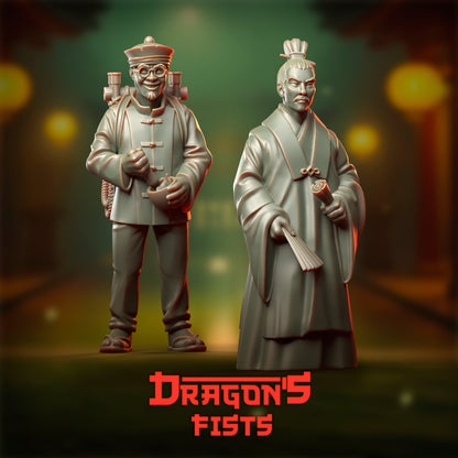 Dragon's Fists by Punga Miniatures - Wargame Scale 3D Printed Miniature