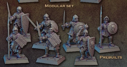 Reanimated warriors, Henchmen, Bits and Weapon Conversions for Fantasy Games by Vae Victis, perfect for Fantasy Wargames and Tabletop RPGs