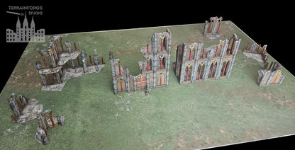 Pro Painted Modular Magnetized Wargaming Terrain for Sci-Fi Wargames