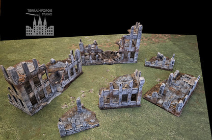 Pro Painted Modular Wargaming Terrain for Sci-Fi and Historic Tabletop Wargames