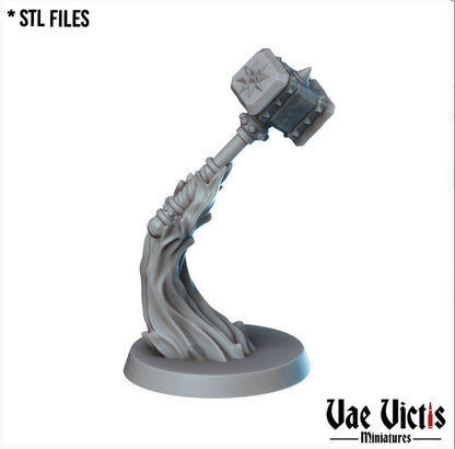 Fantasy Magic and Spell Set 28mm Tabletop Terrain, Tabletop Spells, 32mm Terrain suitable for Fantasy Wargames and Tabletop RPGs