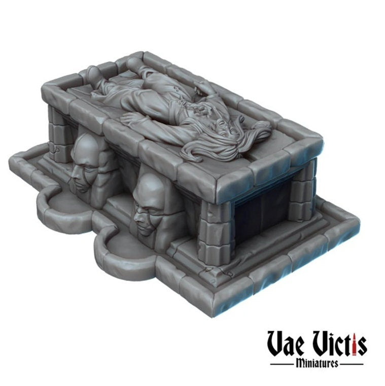 Fantasy Cultist Terrain set, 28mm Tabletop Terrain 32mm Terrain suitable for Fantasy Wargames and Tabletop RPGs etc. by Vae Victis