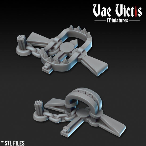 Explorer's Base Camp Terrain Fantasy set, Detailed Tabletop Scenery  for Fantasy tabletop Wargames.