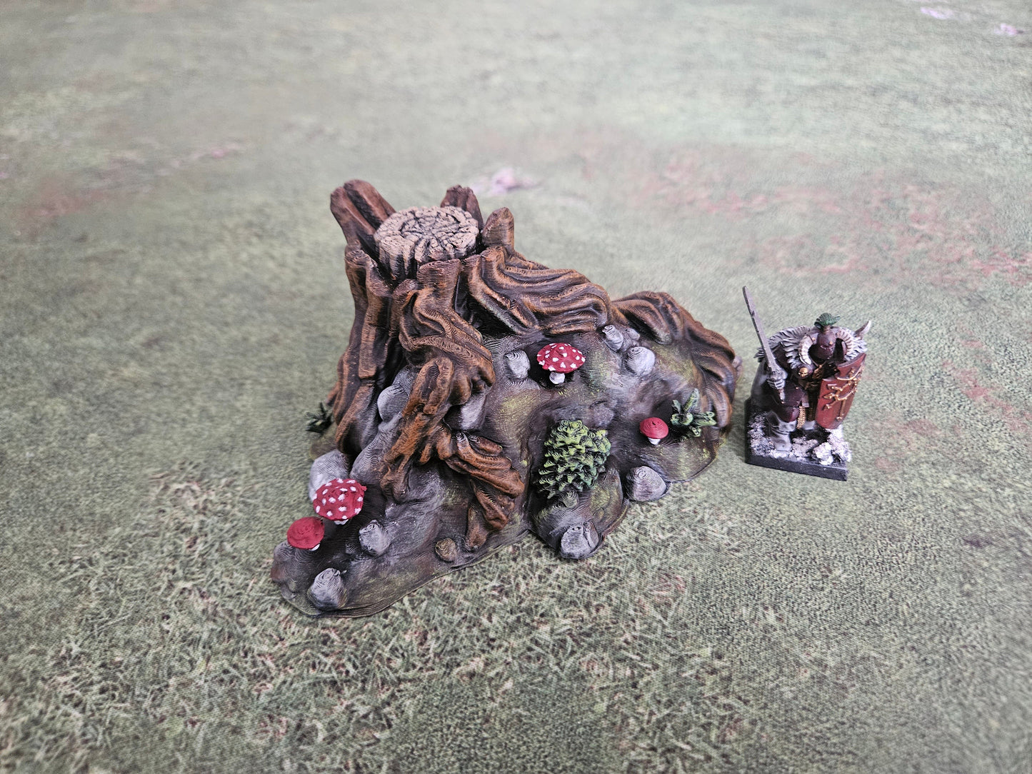 Pro Painted Woodland Terrain Fallen Trees Scatter Fantasy set, Tabletop Scenery  for most Fantasy Wargames and Tabletop RPGs