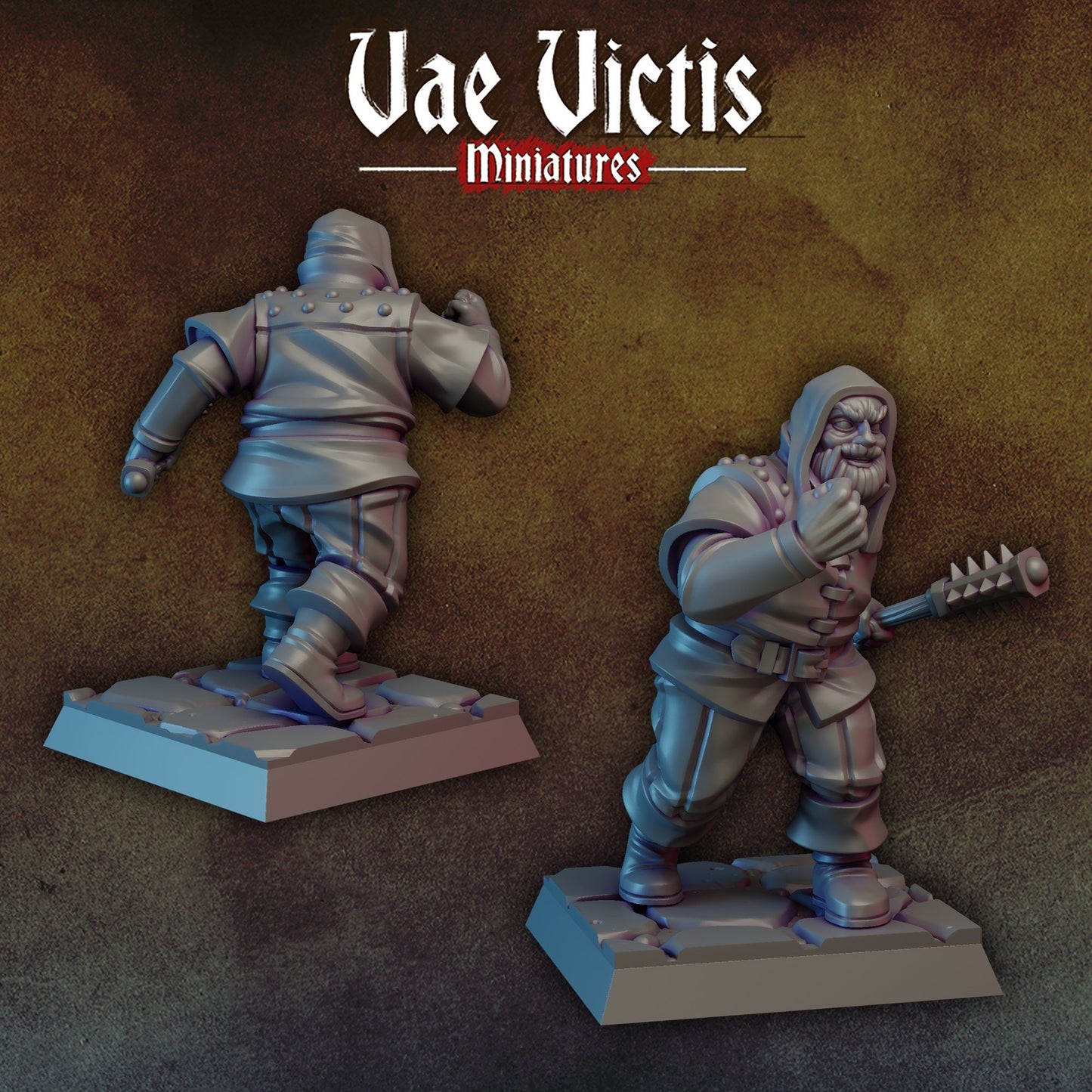 Modular Mercenary Handgunner Miniatures, Bits and Weapon Conversions Fantasy by Vae Victis, perfect for Fantasy tabletop Wargames