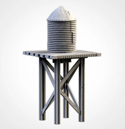 Modular Silos and Storage Tanks Ork Txarli Factory Imperial Building modular Cityscape Set, Perfect for Tabletop Wargames