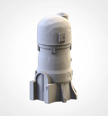 Sci-Fi Desert City Txarli Factory Imperial Building modular Cityscape Set, Perfect for Tabletop Wargames