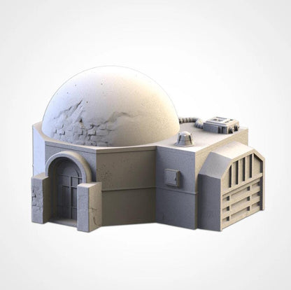 Sci-Fi Desert City Txarli Factory Imperial Building modular Cityscape Set, Perfect for Tabletop Wargames