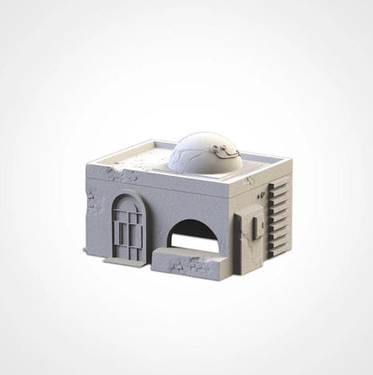 Sci-Fi Desert City Txarli Factory Imperial Building modular Cityscape Set, Perfect for Tabletop Wargames