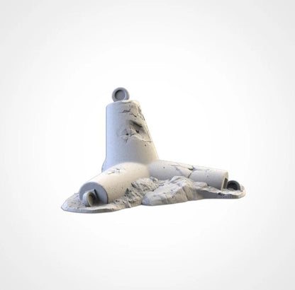 WAR BUNKERS Txarli Factory Imperial Building modular Cityscape Set, Perfect for Tabletop Wargames