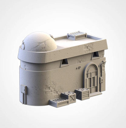 Sci-Fi Desert City Txarli Factory Imperial Building modular Cityscape Set, Perfect for Tabletop Wargames