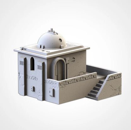 Sci-Fi Desert City Txarli Factory Imperial Building modular Cityscape Set, Perfect for Tabletop Wargames