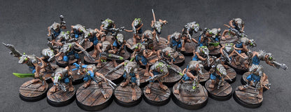 Cheesestealer Cult Vermin, Cheesestealer cults, monopose Sci-Fi warriors by ThatEvilOne, Sci-Fi Wargames Rat-Themed Grimdark miniatures