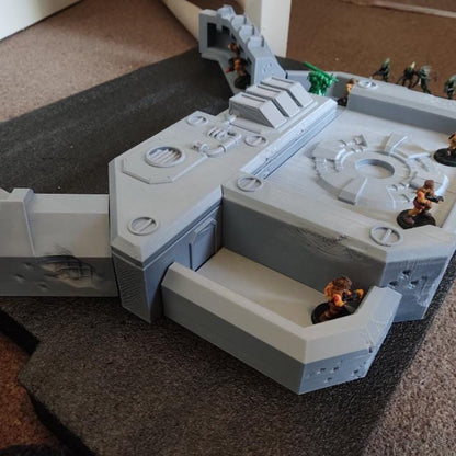 TEO Terrains - Fortress of Doubt, Imperial Guard, multipart modular Sci-Fi terrain by ThatEvilOne, Sci-Fi Wargames Imperial Guard Proxy