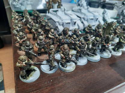 Lunar Auxilia Laseris, Semi-Modular Sci-Fi warriors by ThatEvilOne, Sci-Fi Wargames Proxy, Imperial Auxillia Army